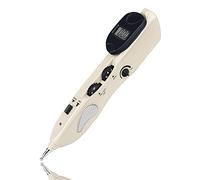 Heswea Electronic Acupuncture Pen Meridian Pen Find Acupoints Automatically with 3 Massage Heads Rechargeable