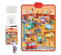 Electronic Alphabet Wall Chart - 16.14x21.85 Inches PVC Learning Poster | Talking Educational Chart With Sounds, Songs & Letter Recognition | Alphabet Charrt - Classroom & Home Use