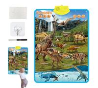 Electronic Alphabet Wall Chart - English Talking Educational Poster | Interactive Learning Chart For Kids With Pronunciation Music Numbers Animals | Wall Chartt - Boys Girls Toddler Birthday Gift