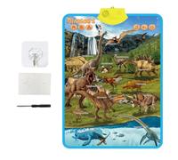 Electronic Alphabet Wall Chart - Musical Alphabet Number Board, Interactive Talking Learning Poster Educational Toy | Smart Electronic Learning Chart for Homeschool Classroom Kids toddlerr