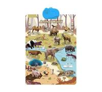 Electronic Alphabet Wall Chart | Talking ABCs & 123s Music Poster | Learning Toys for Toddlers 1-3 |Gifts for Toddler Girl Ages 1 2 3 4 5 | Learning Posters for Toddlers 2-4 Years