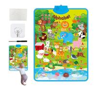 Electronic Alphabet Wall Picture | Musical Poster Educational Toy Learning Wall Chart for 1 2 3 4 5 Years Old