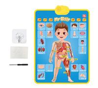 Electronic Alphabet Wall Poster,Electronic Interactive Speaking Poster - Speaking Educational Wall Poster Boys Girls