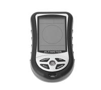 Electronic Altimeter - Digital Compass Altimeter | Multifunction Handheld Barometer Temperature Gauge Compass | Portable Device with Backlight, Weather Forecast, Time Clock for Hiking,