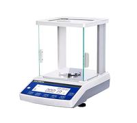 Electronic Analytical Balance - 0.1mg Accuracy Lab Scale for Scientific Research and Education, Weighing Range 0-220g, Automatic Calibration