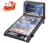 Electronic Arcade Pro Pinball Machine with Lights and Sounds, Classic Retro Tabletop Pinball Game for Kids & Adults Ages 6+, Portable Ball Shooting Toy
