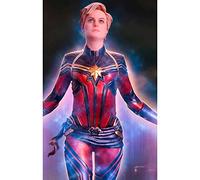 Electronic Arts Iron Studios 24619-10 Captain Marvel BDS Art Scale 1/10 - Avengers: Endgame Figure, Black
