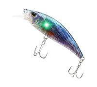 Electronic Baits | USB Rechargeable Lure - Electric Vibration with LED Light for Outdoor Sports Accessory for Water and Brackish for Enthusiasts