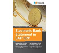 Electronic Bank Statement & Lockbox in SAP ERP