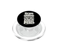 Electronic Bass Music Drum and Bass Inner Peace PopSockets PopGrip for MagSafe