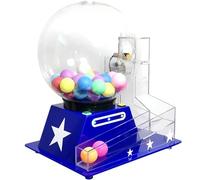 Electronic Bingo Game Set with Cage and Balls - Perfect for Group Entertainment and Party Games