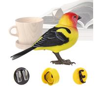 Electronic Bird Toy - Chirping Bird Cat Toy | Electric Animal Pets | Interactive Simulated Chirp Birds with Music for Son Daughter Man Grandpa Family Girl Teenagers Women Teenage