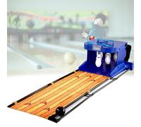 Electronic Bowling Alley Game, ndoor Ball Sports Console with LED Scoreboar with Automatic Reset, Lighting Simulation Sound Effect, Parent Child Entertainment, Easy To Set Up(2m/6ft)