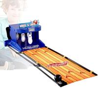 Electronic Bowling Alley Game with Automatic Reset, LED Scoreboard, and Sound Effects for Indoor Home Entertainment