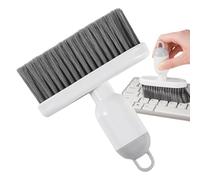 Electronic Brush Castles - Keyboard Cleaning Tool with Wide Brush Head | Soft Bristle Dusting Bag for Corners, Records, Devices, Laptops, Dusting Equipment