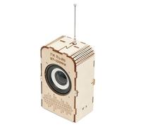 Electronic Building Kits for Kids,Wooden Educational Radio Building Kit - Portable Audio Construction Project For Young Adults Boys Friends Birthdays