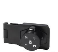 Electronic Cabinet Lock, Drawer Lock, Fridge Lock, Keyless Entry, USB Rechargeable, No Drill Install, Zinc Alloy, for Home Office(A)