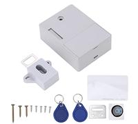 Electronic Cabinet Lock, Hidden Smart File NFC Drawer Locks with 2 Unlocking Modes for Drawer Filing Cabinets