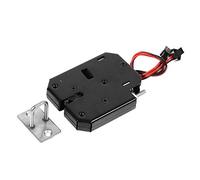 Electronic Cabinet Lock, Jadeshay Electric Solenoid Latch - Power Control Door Locker Electronic Cabinet Lock Electromagnetic Latch Solenoid Door Lock for File Cabinet Drawer Pantry Lockers