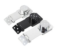Electronic Cabinet Lock, Keyless Drawer Lock for Fridge Safe, USB Rechargeable Zinc Alloy No Drill Install