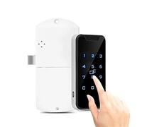 Electronic Cabinet Lock, Smart Digital/IC Card Password Entry Lock, Touch Keypad Electronic Wardrobe File Cabinet Lock, Keyless Furniture Drawer Lock Door Lock Replacement for Home Office