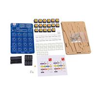 Electronic Calculator Set 6 Digit Display Soldering Practice Project Resistance Reader For Electronics STEM Learning Programmable Calculator