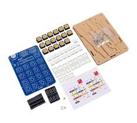 Electronic Calculator Set 6 Digit Display Soldering Practice Project Resistance Reader For Electronics STEM Learning Programmable Calculator