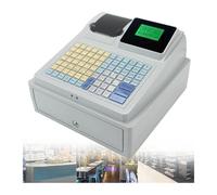 Electronic Cash Register, Cash Register to Small Business, POS System, 81 Keys, Digital LED Cash Register, for Restaurant Supermarket Retailer