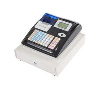 Electronic Cash Register for Small Businesses,Cash Register Cash Management System with Lock Cash Drawer Box,48 Keys Passwords to open,Dual LED Display, 36 Departments/10000 PLUs,Receipt Printer