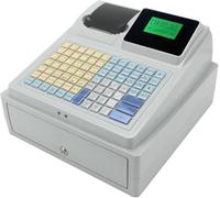 Electronic Cash Register with Digital LED Display and 81 Keys for Small Business Use