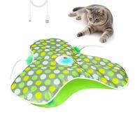 Electronic Cat Toys Quiet Moving Concealed Teasers Game | Stimulating Cat Toys for Home Bedroom Kitchen Entryway Apartment Corner Play Area Relaxation Zone