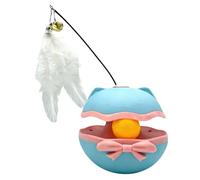 Electronic Cat Toys - Smart Battery Operated Pet Teaser with Bell,Fun Electronic Cat Moving Toys,for Cattery Living Room Bedroom Apartment