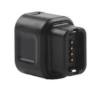 Electronic Charging Adapter for Rear Derailleur for DI2 12-Way Type C to 4-Pin Compatible with R9270 R9250 R8170 R8150 R7170 RX825 ABS Metal Black Compact with Carry Strap for Bicycle Maintenance