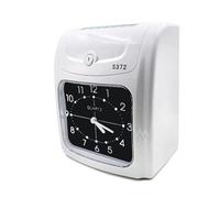 Electronic Check In Punch Card Clock Digital Time Clock Recorder Office Employee Attendance ID Card Punching Machine 100V-240V