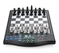 Electronic Chess Board - Interactive Strategy & Voice Teaching System - Level Your Chess Up - High Sensitive Magnetic Board & Pieces - 1-2 Player - AI Smart Chess - Simple Portable Travel- LCD Display