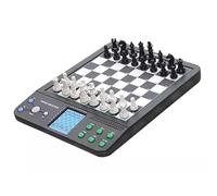 Electronic Chess Board, Smart Electronic Chess Game, with LCD Screen, Single Player Computer Game Simple Operation, for Beginners and Chess Lovers