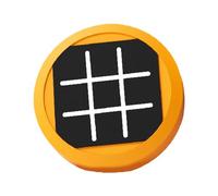 Electronic Chess Puzzle Game - 4 In 1 Noughts Crosses Handheld Console - Fun Educational Board Game For Adults And Children | Travel Size Brain Game | Home | School Or Family Entertainment