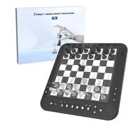 Electronic Chess Set, Computer Chess Game, Smart Chess Board, Chess Set Board Game, Electronic Chess Game, LEDs, Built-in Battery, Great Partner for Play and Practice