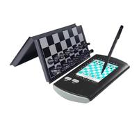 Electronic Chess Set, Electronic Chess Board Game, Touch-Based Computer Chess, with Foldable Board and Magnetic Pieces, Portable Single Player Game, for Beginners and Chess Lovers