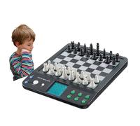 Electronic Chess Set,intelligent Magnetic Chess Game with Lcd Display, Various Ways To Play Single Player Computer Game Simple Operation, Chess Board for Kids Adults