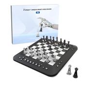 Electronic Chess Set,P6 Computer Chess Board Game Magnetic Talking Smart for Beginners Electronic Board with LED Light for Kids & Adults
