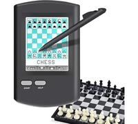 Electronic Chess Set - Portable AI Chess Game with HD Touch Screen, 220+ Master Games & Learning Modes for Strategy and Skill Development
