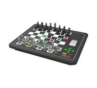 Electronic Chess Set, Smart Chess Board with AI Opponent 3 Gaming Modes Portable Magnetic Computer Chess Game for Kids Adults Beginners Home Travel (Black)