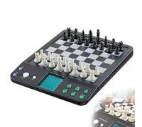 Electronic Chess Set, Smart Talking Game with Intelligent Interaction, Magnetic Board for Simple Operation, Ideal for Adults & Beginners - Engaging Strategy Fun