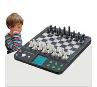 Electronic Chess Set with LCD Display - Intelligent Human-Machine Interaction, Magnetic Board for Adults & Beginners