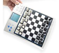 Electronic Chess Set with LCD Screen, Teaching Function, 30 Difficulty Levels for Two-Player and Family Games
