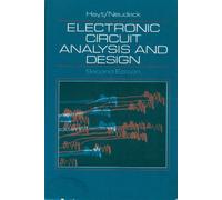 Electronic Circuit Analysis and Design