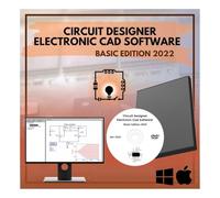 Electronic Circuit Design Simulation Software - Create, Edit Test Schematic Layouts - PCB CAD Tool for Beginners, Hobbyists, Students, Engineers