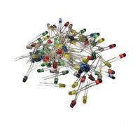 Electronic Component Kit 600 Resistors LEDs Diodes Transistors | 600 metal film resistors, 30 values, 1% tolerance, for ideal for circuits and for arduino projects