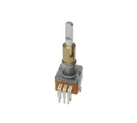 electronic components 1pcs EC110701N2B Dual-Shaft Axis Encoder With Push Button Switch 30 Position 15 Pulse Handle 25mm 8Pins